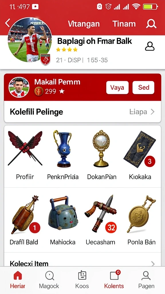 Karakter yang beragam dan menarik.