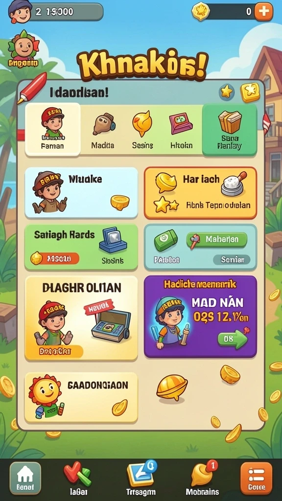 Tampilan antarmuka yang menarik dan mudah digunakan.