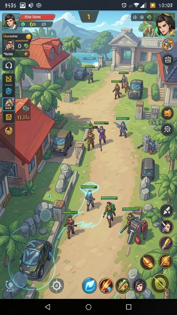 Karakter game yang unik dan bervariasi.