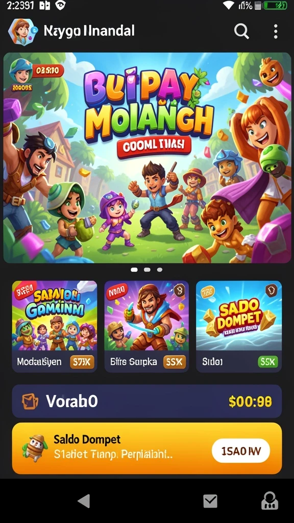 Grafis permainan yang memikat dan modern.