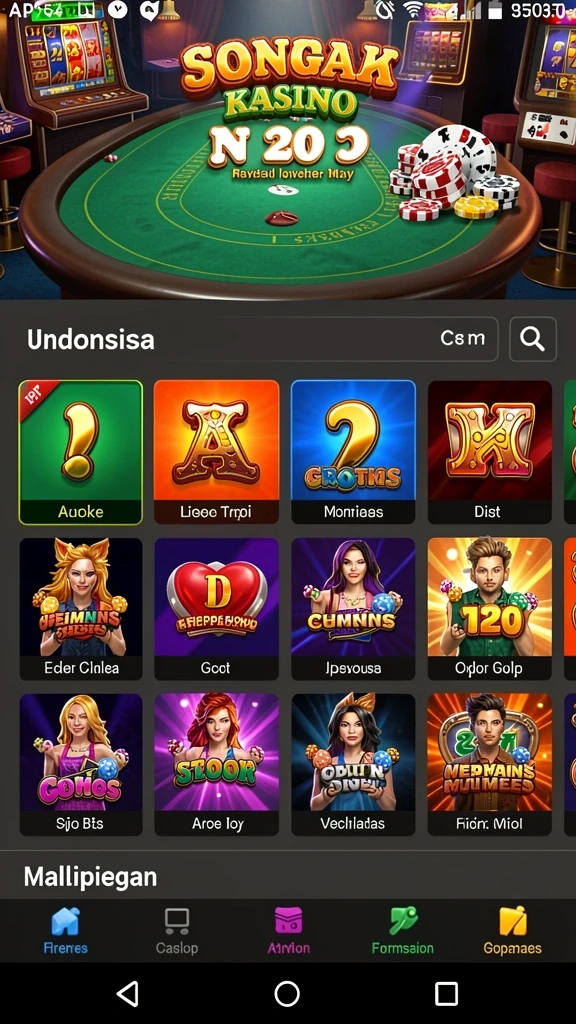 Tampilan grafis yang memukau dan interaktif.