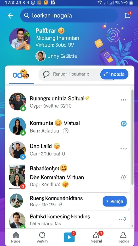Menu pengaturan yang mudah diakses dan intuitif.