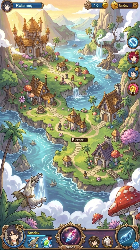 Gameplay seru di setiap level yang menantang.