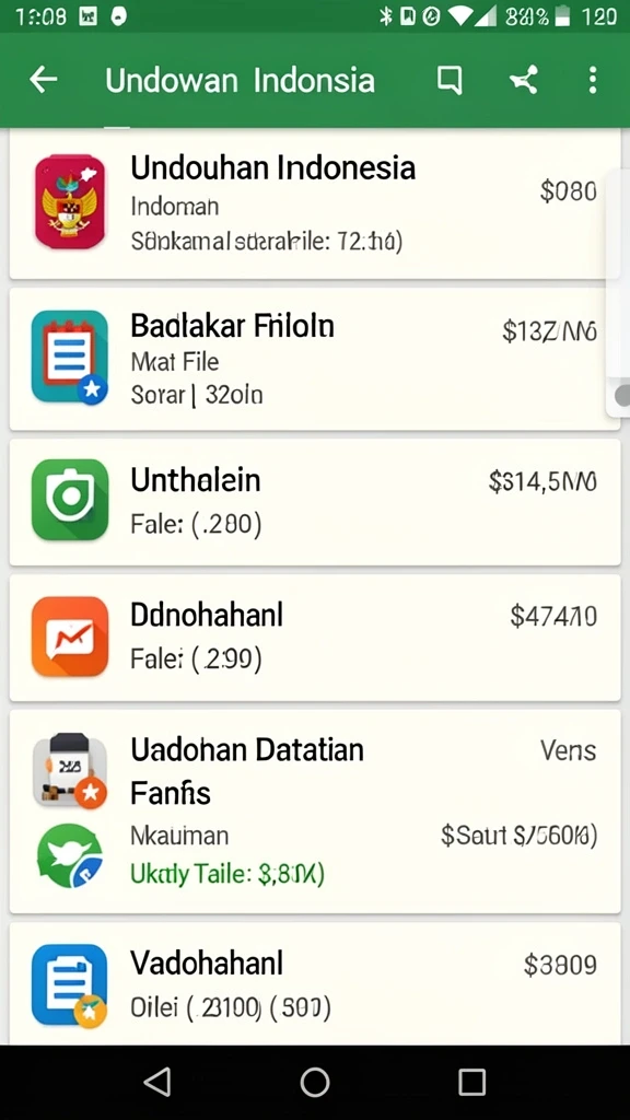 Screenshot menunjukkan karakter yang bisa dipilih oleh pemain.