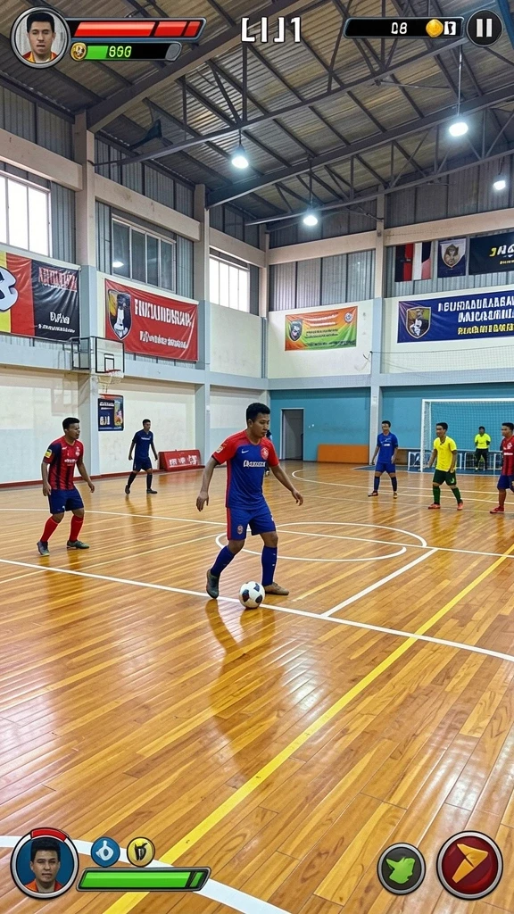 Karakter dengan opsi kustomisasi beragam.
