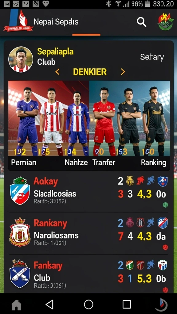 Karakter bergaya dan grafik yang menawan.