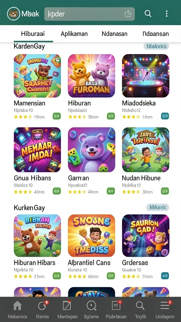 Fitur sosial yang mendukung interaksi antar pemain.