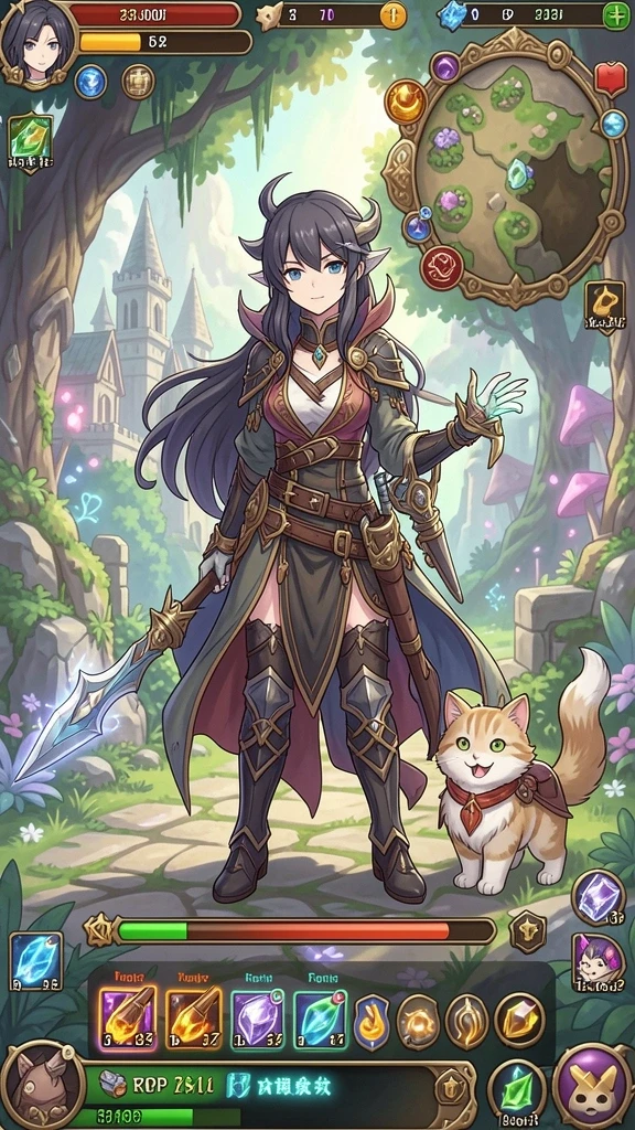 Screenshot menampilkan gameplay yang seru dan dinamis.