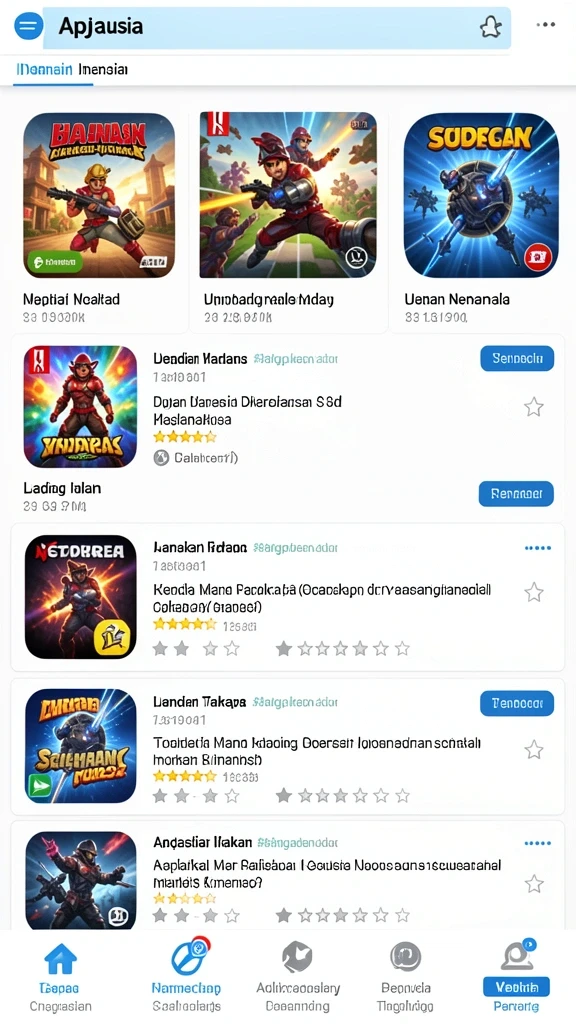 Tampilan antarmuka yang sederhana dan menarik.