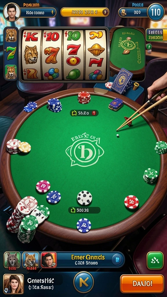 Screenshot menampilkan level yang menarik dan penuh warna.