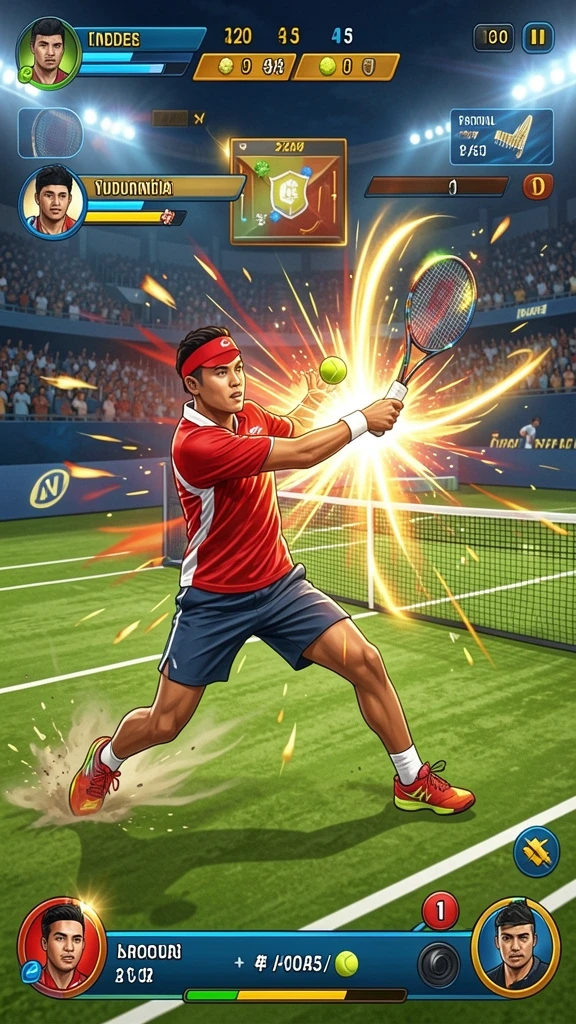 Menampilkan berbagai mini-game yang seru dan menantang.