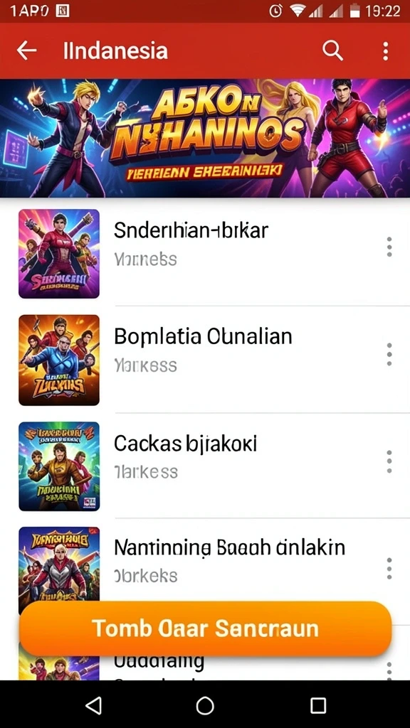 Banyak pilihan permainan yang beragam.