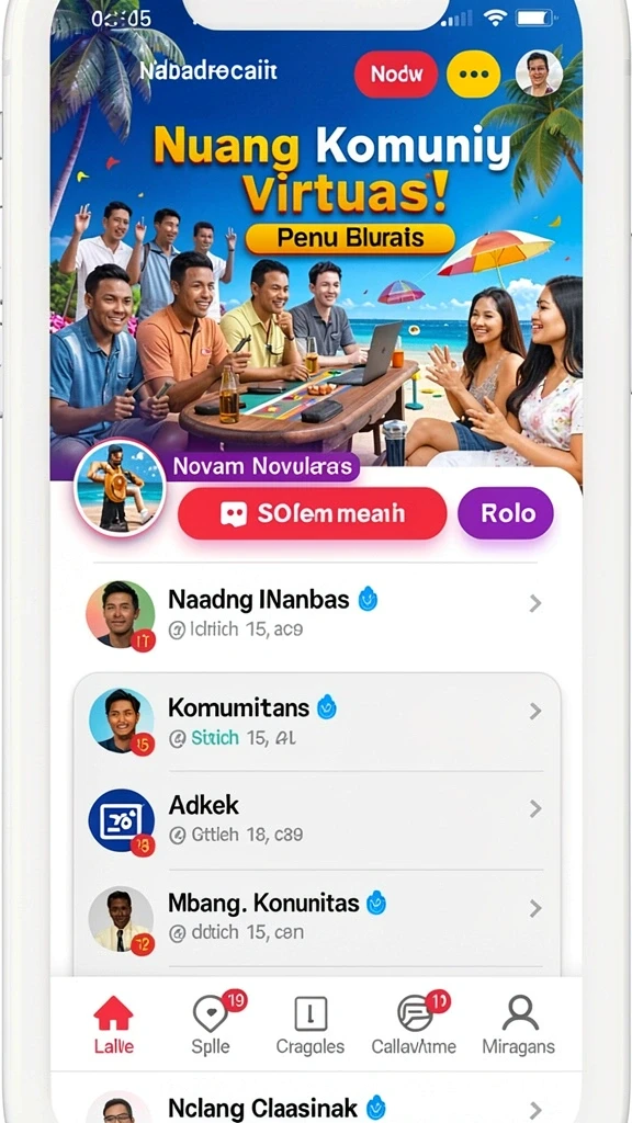 Pengalaman multiplayer yang adiktif dan seru.