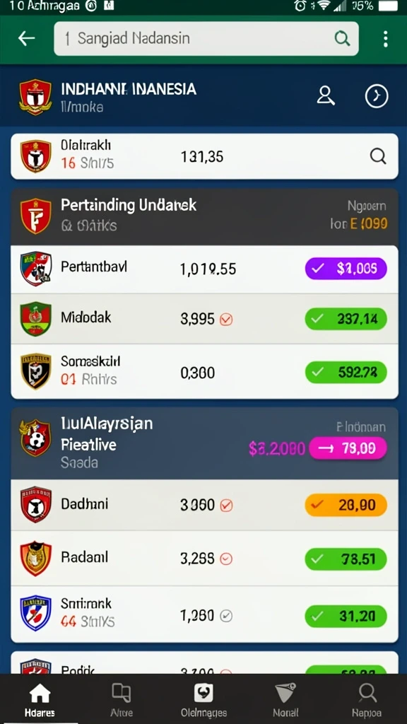 Tampilan antarmuka yang sederhana dan menarik.