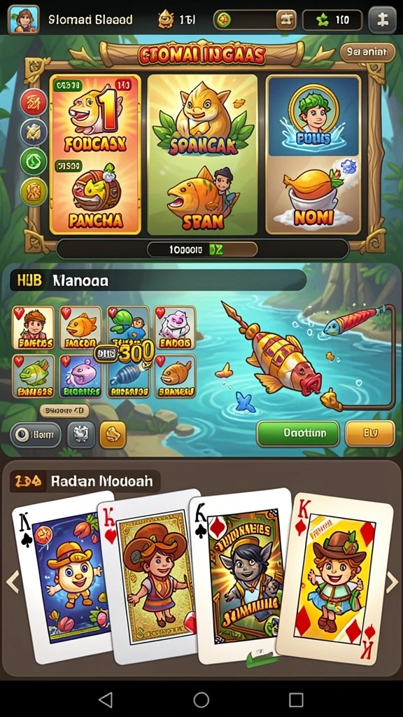 Fitur multiplayer yang memungkinkan bermain dengan teman.