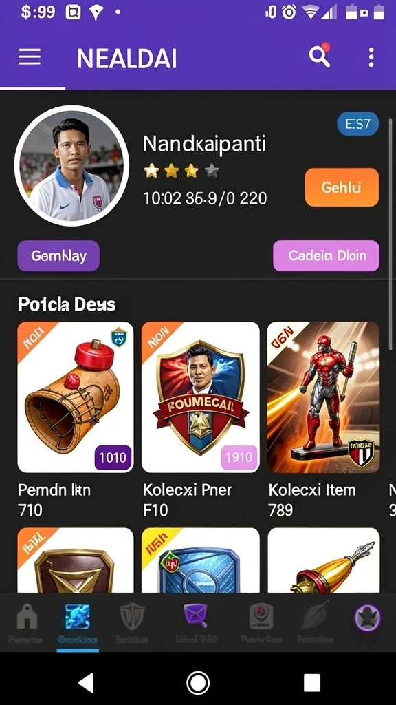Screenshot momen menarik saat game berlangsung.
