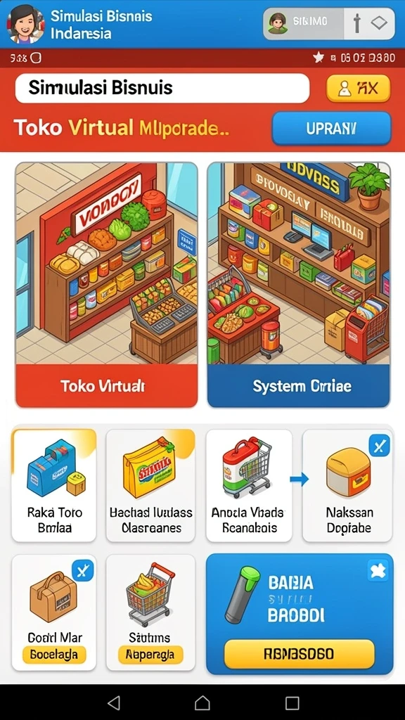 Tampilan antarmuka yang menarik dan mudah digunakan.