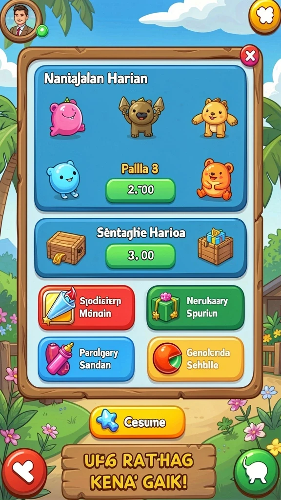 Informasi promosi menarik untuk pengguna.
