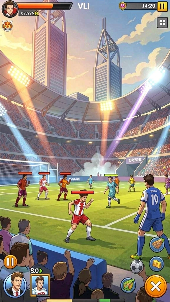 Screenshot fitur multiplayer yang seru.