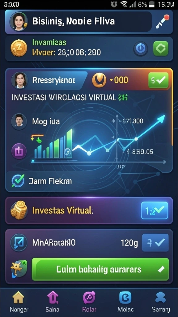 Tampilan antarmuka yang menarik dan user-friendly.