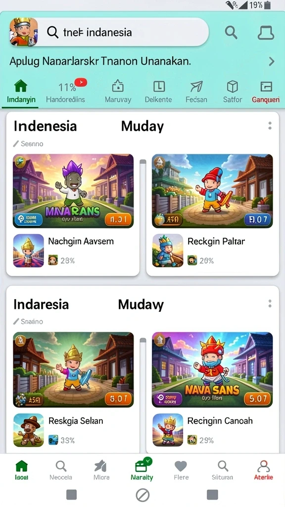 Bergabung dengan komunitas pemain dan bersaing.