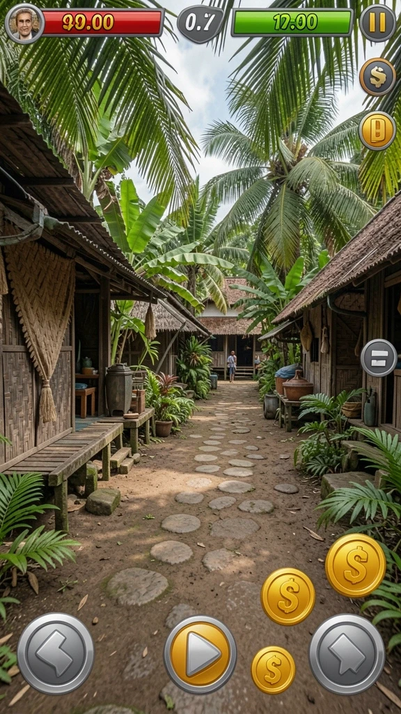 Visual karakter yang beragam dan menarik.