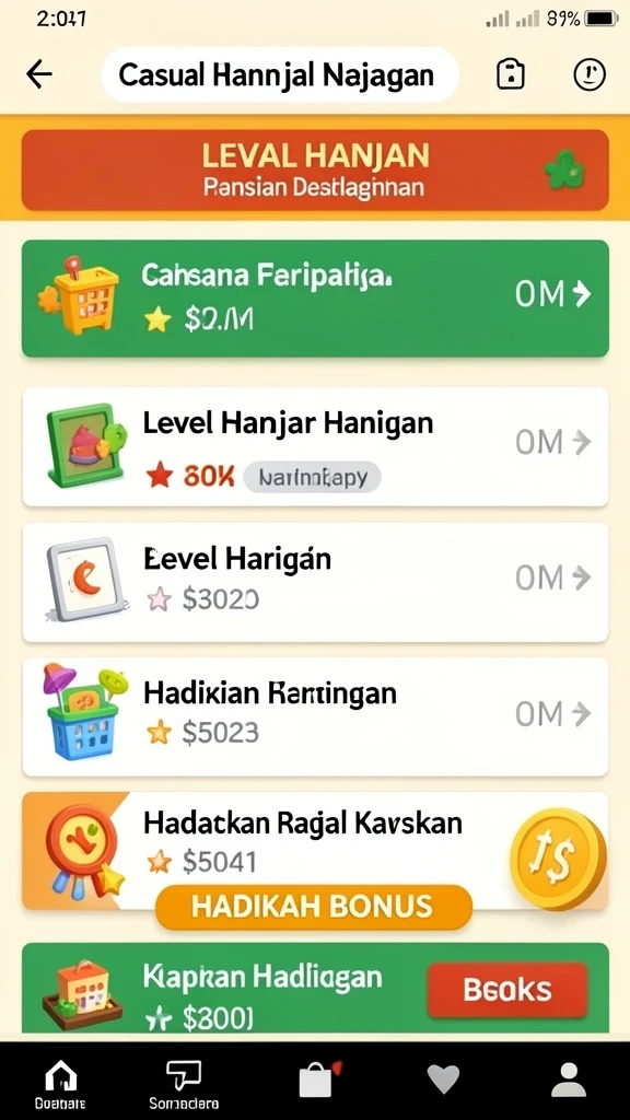 Tampilan menu utama RSNVIP6 yang menarik.