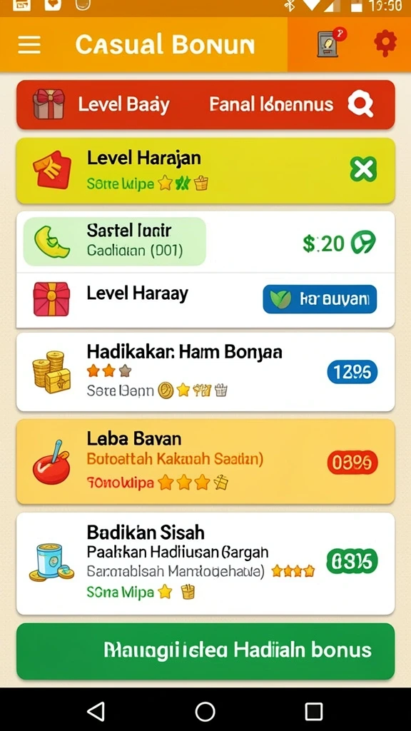 Tampilan antarmuka yang menarik dan ramah pengguna.