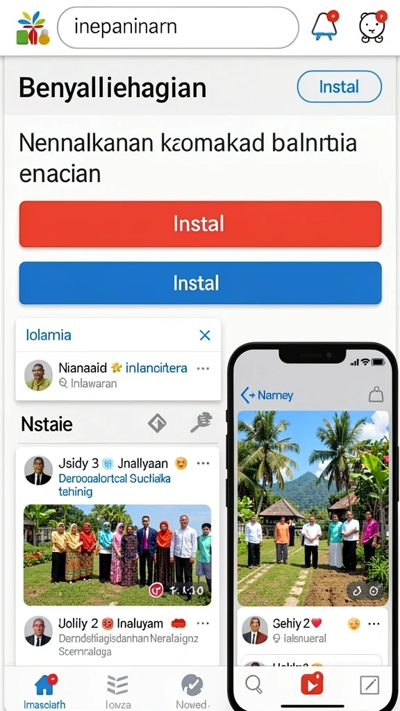 Berbagai karakter unik yang bisa dipilih.