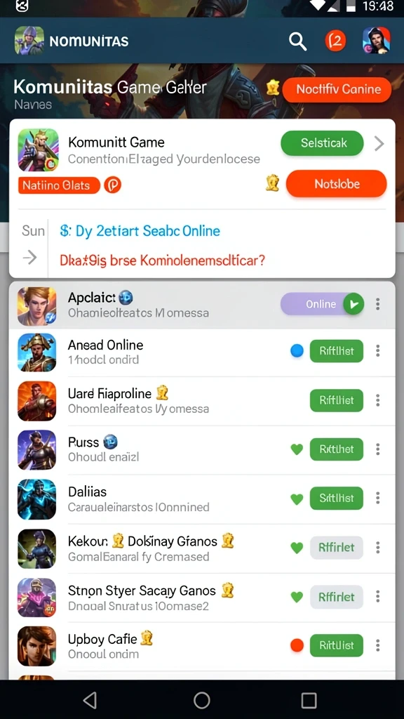 Tampilan antarmuka yang menarik dan ramah pengguna.