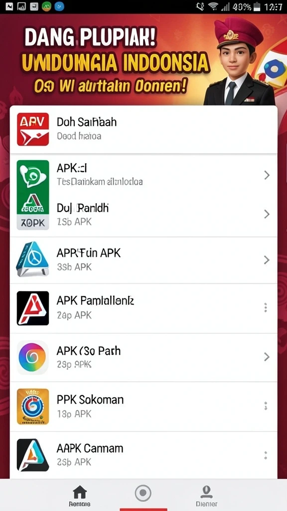 Tampilan antarmuka yang ramah pengguna.