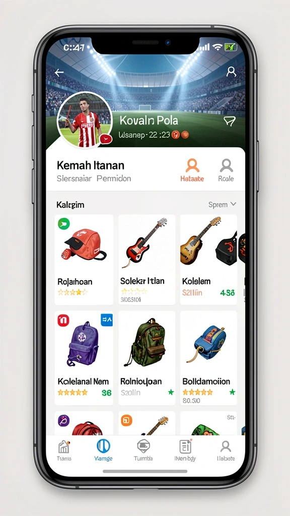 Screenshot menampilkan tampilan antarmuka permainan yang menarik.