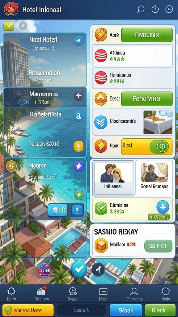 Tampilan awal game yang menarik dan responsif.