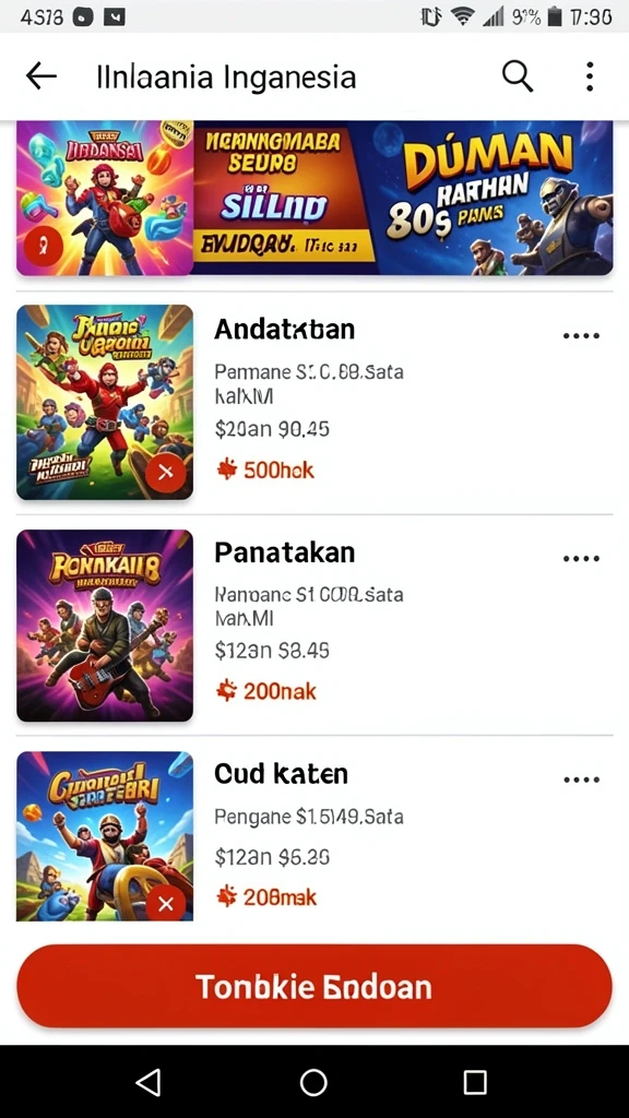 Tampilan antarmuka yang menarik dan mudah digunakan.