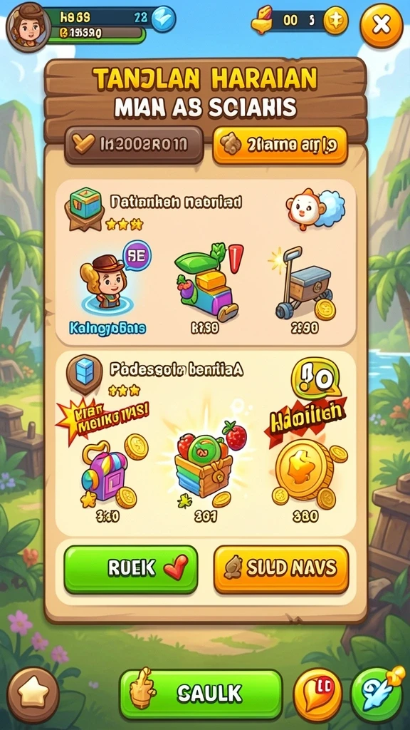 Mode multiplayer yang seru dan kompetitif.