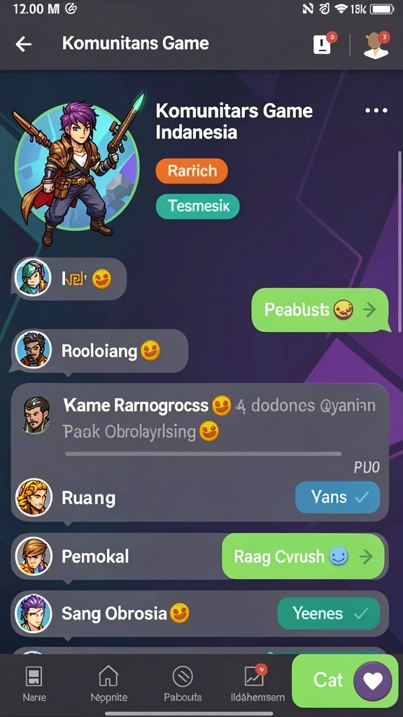 Tampilan antarmuka yang mudah digunakan di WINSLOT.