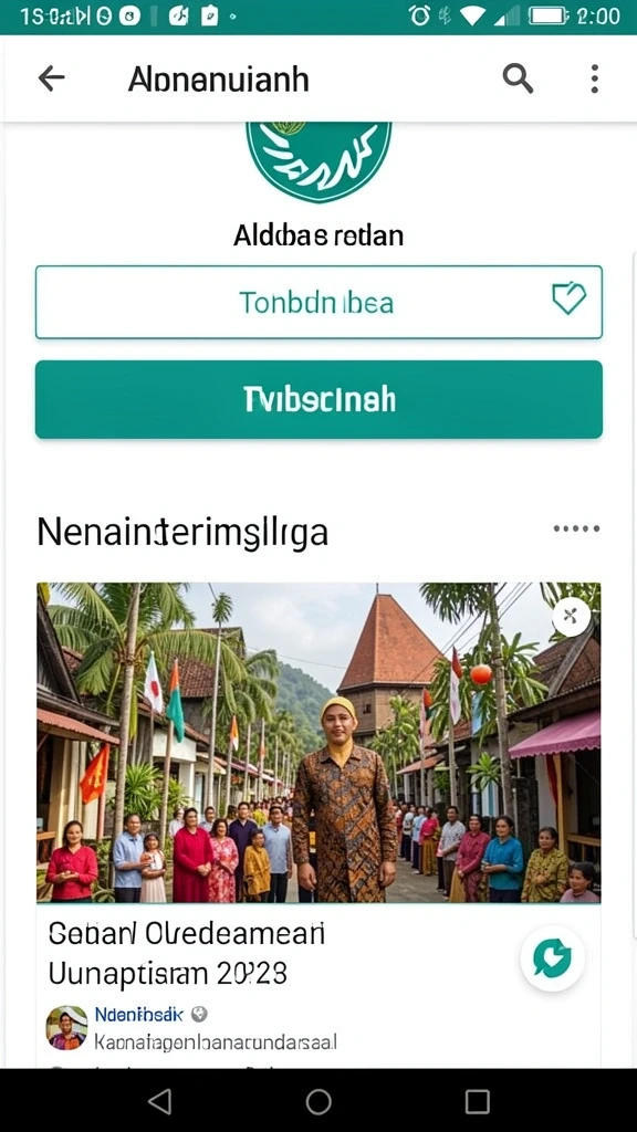 Tampilan antarmuka yang ramah pengguna.