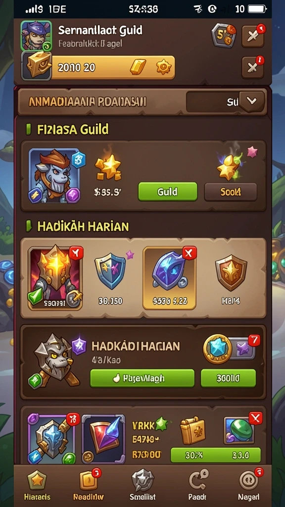 Tampilan layar awal ZK3 yang menarik.